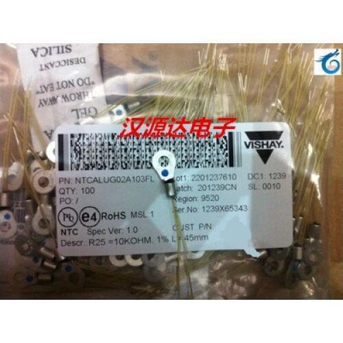 Free Shipping 2PCS NTCALUG02A103FL NTCALUG02A 10K OHM 1% 3435K