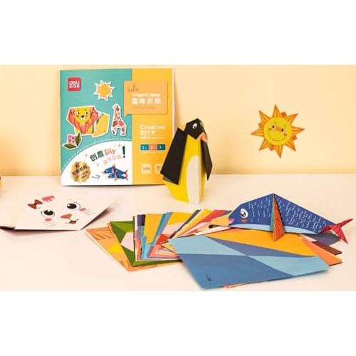 Multicolor DIY Handmade Parent-child Interaction 14X14CM Paper Manual Origami Funny Souptoys 50 Sheet/Pack Early Education Toy