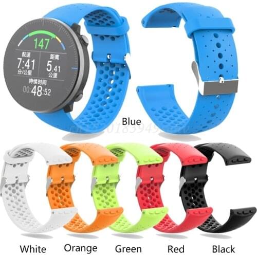 Unisex Soft Silicone Wrist Band Sports Watch Strap for POLAR Vantage M Watch