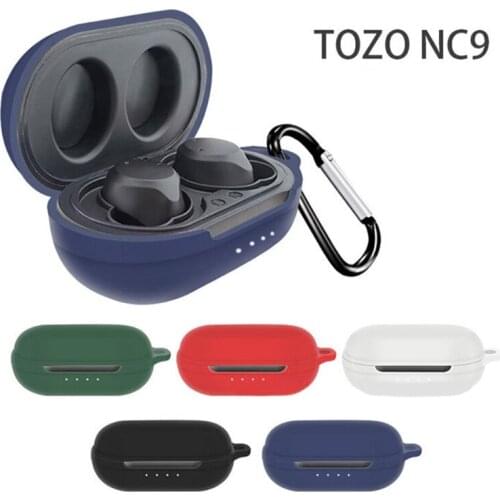 2021 New Bluetooth-compatible Earphone Cover for TOZO nc9 Covers Sweatproof Anti-Scratch