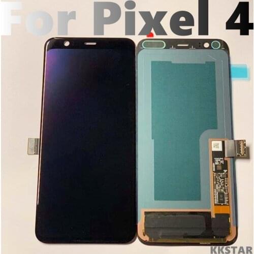 Used Spot AMOLED For Google Pixel 4 LCD Display Touch Screen Digitizer Assembly Replacement LCD For Google Pixel4 display lcd