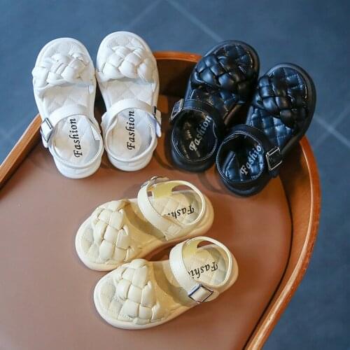 2021 Fashion Increase Children Sandals Casual Kids Shoes Elegant Girls Sandals For Girls Shoes Flat Breathable Princess Shoes