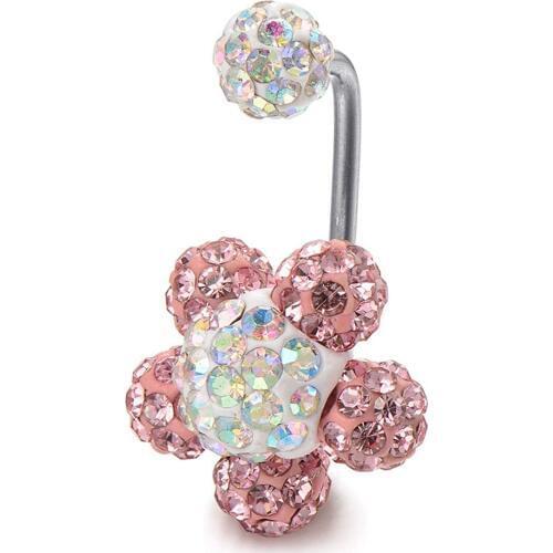 Stainless Steel 16g Helix Lobe Earrings Crystal Ferido 12mm Earring Barbell Tragus Cartilage Earlobe Piercing Jewelry