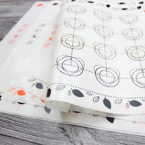 Silicone Dough Pastry Cake Sheet Baking Mat Cake Making Tools Rolling Pad Bakeware Non-Stick Pastry Oven Pasta Tool