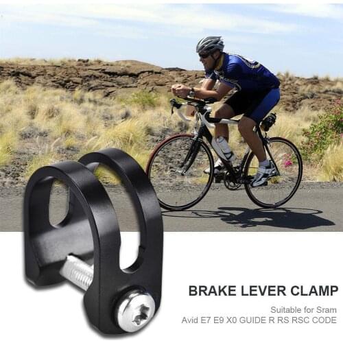 Mountain Bicycle Brake Clamp Bike U-shape Brake Cycling Metal Brake Levers Clamp for Sram Avid E7 E9 X0 GUIDE R RS RSC CODE