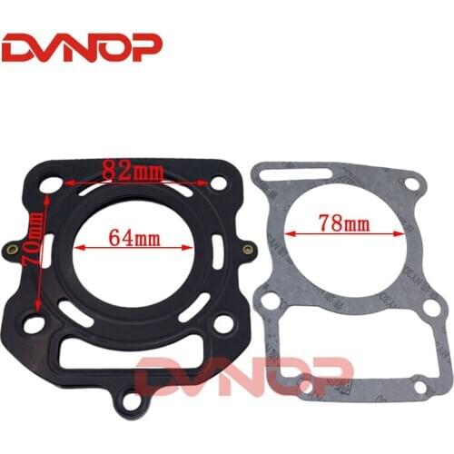 Water Cooled 200cc Cylinder Head Gaskets For Engine Lifan Zongshen CG200 200cc Pit Dirt Bike ATV Quad