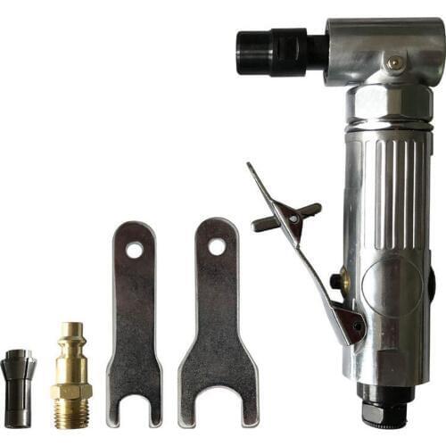 1/4 Inch Pneumatic Grinding Machine Cut Off Polisher Air Angle Die Grinder 3.15mm/6.15mm 2 Collets Mill Engraving Tools