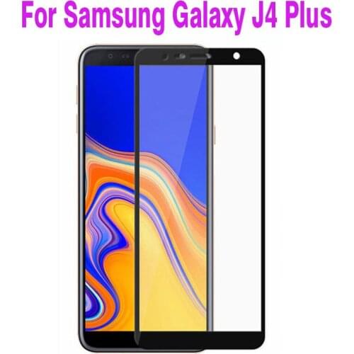 10PCS 3D Curved Tempered Glass For Samsung Galaxy J4 Plus Full Cover Protective film Screen Protector For J4Plus J415F SM-J415F