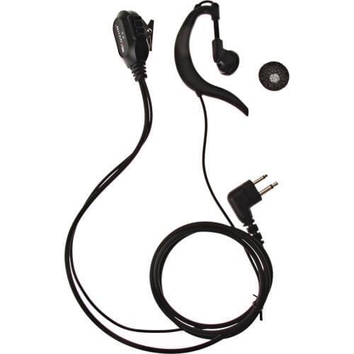 2 PIN Wired PTT Mic Earpiece Mic Earpiece Headset Intercom EPTT Mic Earpiece Radio Headset PTT for MOTOROLA GP88/300/2000 CT150