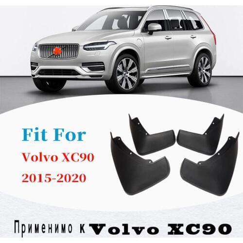 Mudflaps FOR VOLVO XC90 2015-2020 MUDGUARD SPLASH MUD FLAP GUARD FENDER MUDGUARDS CAR ACCESSORIES AUTO STYLINE FRONT REAR 4PCS