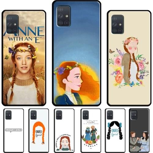 Anne with an E For Samsung A12 A32 A42 A52 A72 A21S A20e A11 A31 A41 A51 A71 A10 A40 A50 A70 Phone Case