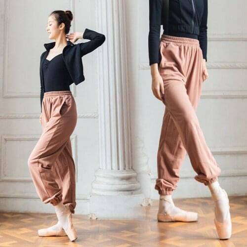 Soft Ballet Dance Pants Women Gymnastic Trousers Stage Costume Fairy Practice Wear Ballerina Clothes Classical Dancewear JL3550