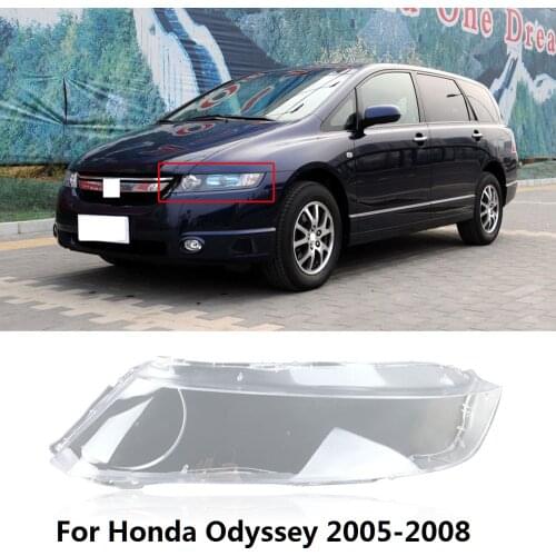 CAPQX For Honda Odyssey RB1 2005 2006 2007 08 Front Headlamp Headlight Lampshade Waterproof Bright Lamp cover Shade Shell Cover