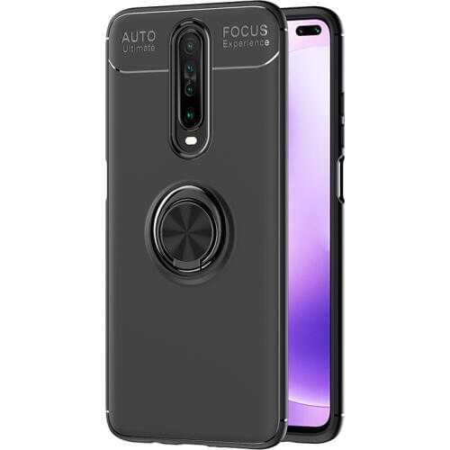 MAKAVO For Xiaomi Redmi K30 Case K20 Ring Holder Soft Matte Silicone Back Cover Case For Redmi K20 Pro K30 5G Phone Cases