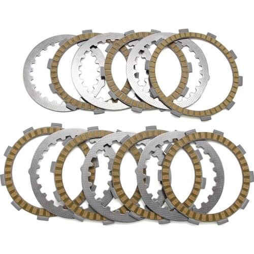 Clutch Friction Disc Plate Kit For Yamaha DT230 DT230R Lanza (4TP1/2) DT125E DT125 DT125R DT125RE DT125X DT200R OEM:1V1-16324-00
