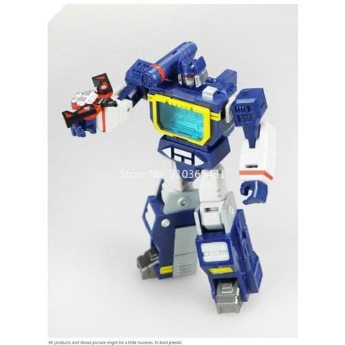 Hot Sale New Soundwave with Laserbeak MFT Transformation Actions Figures Kids Toys In Stock