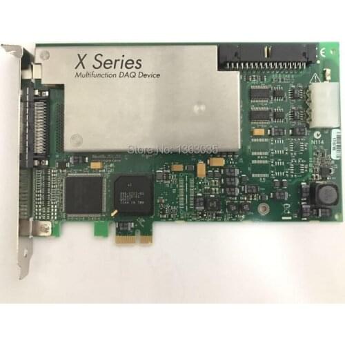 PCIE-6351 X Series Multifunction DAQ Device for NI PCIe 6351 DAQ Card tested working