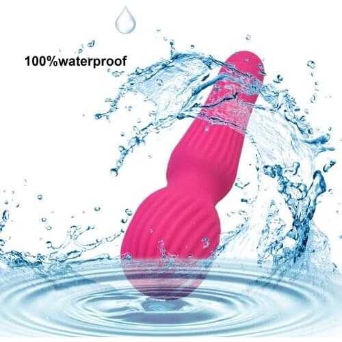 Multifunctional Vibrator Soft Silicone Clit Stimulator Masturbator Massage Stick for Bedroom