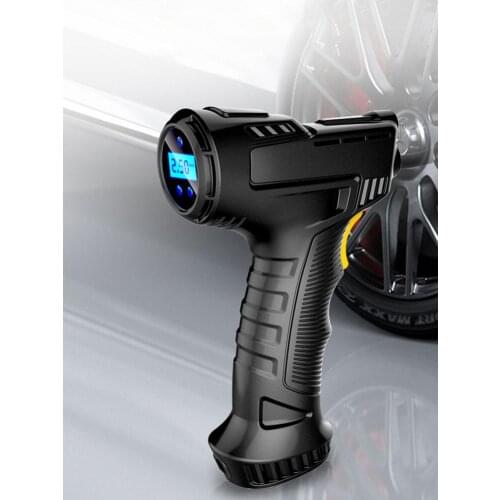 Tire Inflator Digital Display Hand-held Tire Air Pump 2000mAh Rechargeable Car Electrical Air Pump For Car Motorcycle Bicycle