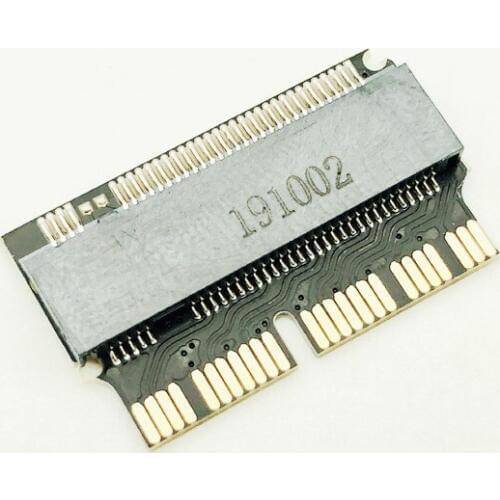 H1111Z Add On Cards M.2 Adapter M2 to SSD for Macbook Air 2013 2014 2015 M.2 M Key NVME PCIe X4 M.2 NGFF to SSD for Apple Laptop