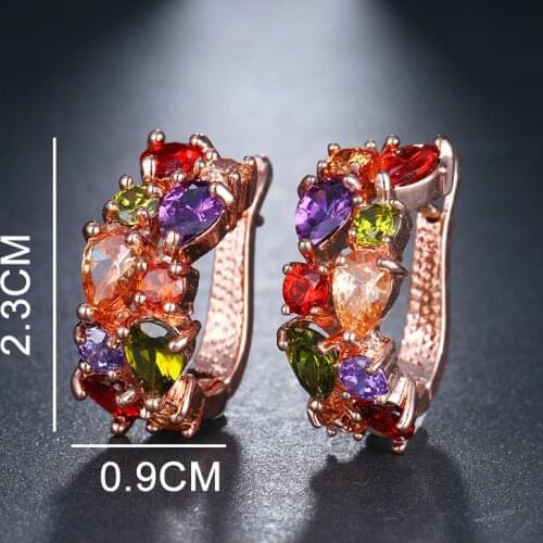 SALE Europe Mona Lisa Feather Crystal from Austrian new fashion creative Woman Twins Earrings micro hot jewelry