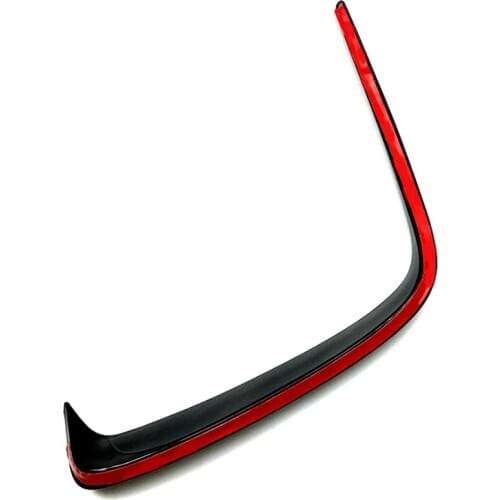 1Pair Car Black Abs Rear Bumper Splitter Spoilers Canard for Mercedes for Benz W176 A200 A250 A45 for Amg 2013-2016