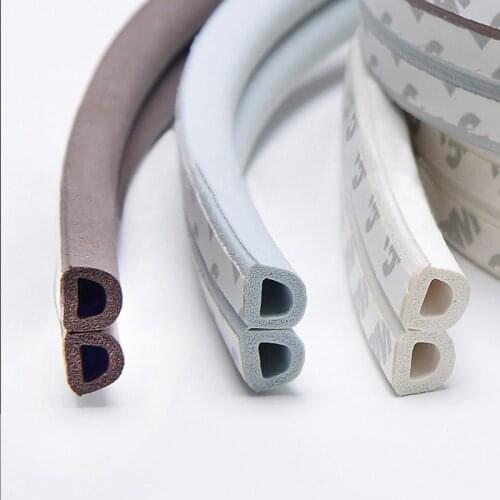 Self Adhesive Door Sealing Strips Self Adhesive Window Foam Wind Waterproof Dustproof Sound Insulation Tools