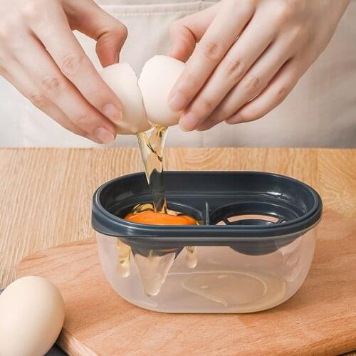 Egg Separator White Yolk Sifting Home Kitchen Chef Dining Cooking Plastic Gadget Kitchen Egg Divider Tools Egg White Separator