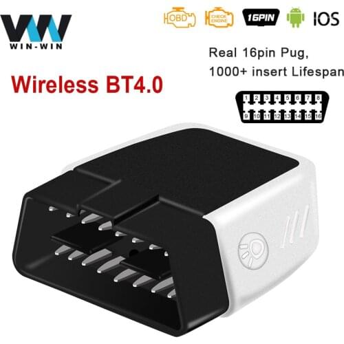 ELM327 V2.2 better than ELM 327 V1.5 PIC18F25K80 OBD2 Scanner Automotivo Bluetooth 4.0 Car Diagnostic Auto Tool For IOS/Android