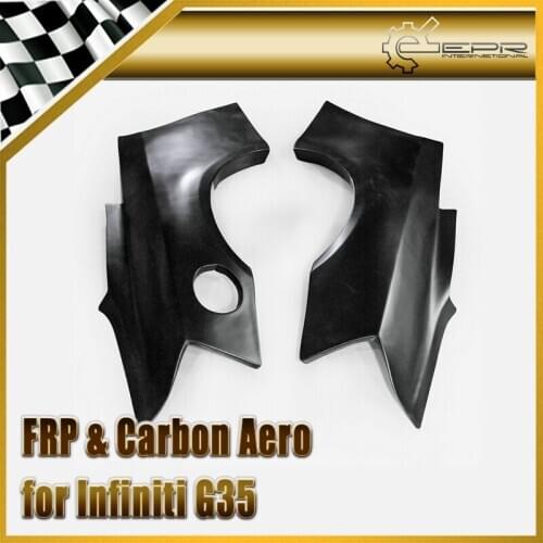 Car Styling FRP Fiber Glass AP Type Rear Fender Fiberglass Wheel Arch Flare Body Kit Trim For Infiniti G35 03-06 2 Door Coupe