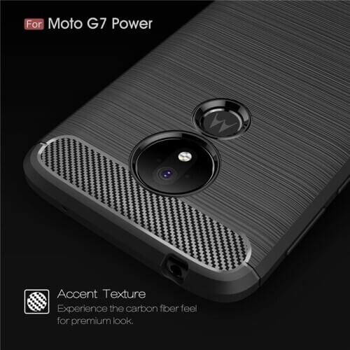 For Motorola G 7 Plus G7 Power Case Carbon Fiber Rugged Cover For Moto One G5 G5S G6 Plus E5 Play Go P40 Armor Case P30 Note