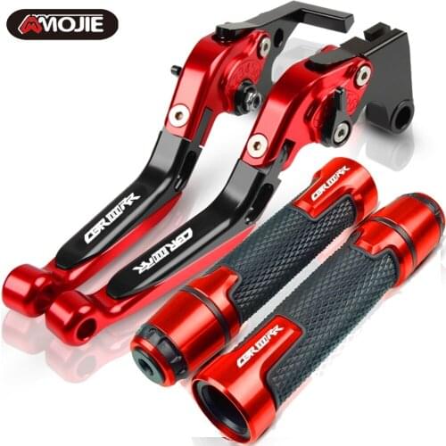 For HONDA CBR1000RR 2008 2009 2010 2011 2012 2013 2014 2015 2016 Motorcycle Brake Clutch Levers and Handlebar Hand Grips ends