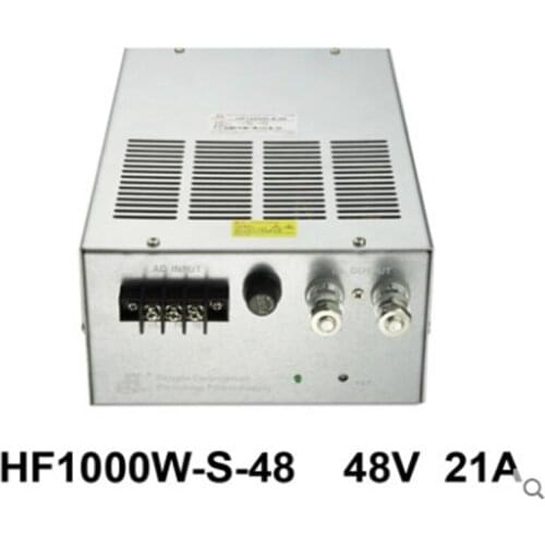 Factory HF1000W-S-48 Transformer AC 220V to DC48V 21A single output high Power Switching Power supply