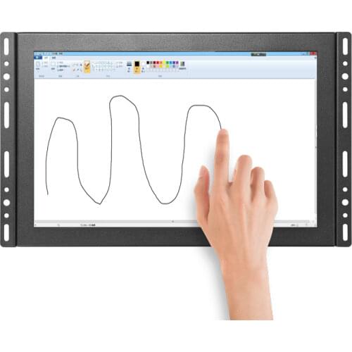 HD 10.1" inch 1920x1200 IPS Full View Angle VGA HDMI USB Embedded Open Frame Industrial PC Touch LCD Screen Display Monitor