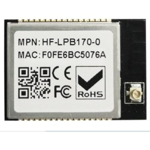 HF-LPB170(BL602) Low Power Wi-Fi + BLE Module Support Wi-Fi IEEE802.11b/g/n and BLE5.0 Wireless Standards