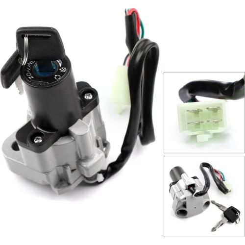 Artudatech Ignition Switch Lock Keys Fit For Yamaha XJR400 1993-1999 XJR1200 1995-1998 XJR1300 1999 4HM-82021-00 Motorcycle Part