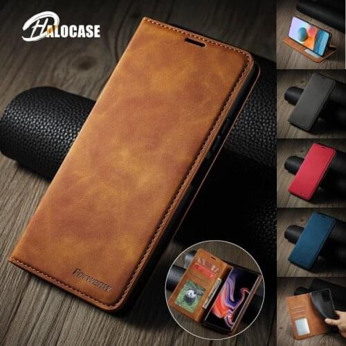 Wallet Leather Case For Xiaomi Redmi Note 10/10S/10 Pro/10 Pro Max/9/9S/9 Pro/8T/7 9 9A 9C K40 Poco X3/M3/F3 Dream Suction Case