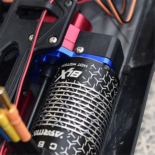 Aluminum Alloy Motor Mount Fixed Holder Heat Sink For LOSI 1/10 LASERNUT TENACITY ULTRA 4