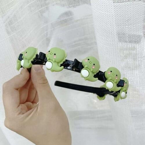 2021 New Fashion Headbands For Girl Sweet Princess Hairstyle Hairpin Cartoon Hairstyle Headbands With Clips Gift Daily Headwear