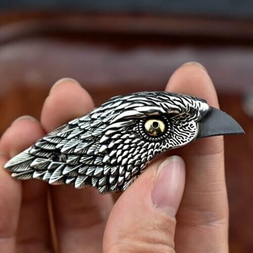 Eagle Claw Knife Karambit M390 Powder Steel Blade Necklace Pocket Knife Hike Outdoor Camping Hunting CS GO Talon Knives EDC Tool