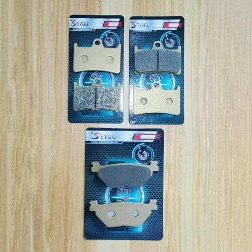 Motorcycle Front Rear Brake Pads For Yamaha XP 530 T-Max 530 2012-2018 Tmax FJR 1300 2001-2005 TDM 900 2002-2014