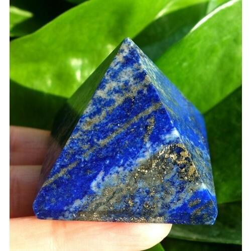 40MM Lapis lazuli healing natural quartz pyramid