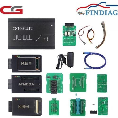 CG100 Airbag Restore Devices CG100 PROG III Renesas SRS Repair Function Key Programming For BMW ECU Support EEPROM Read/Write
