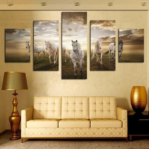 Drop shipping Horse Print on Canvas Painting Room DECORATION,WALL PAINTING,WALL ART CANVAS
