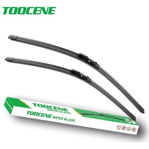Toocene windscreen wiper blades for BMW 6Series 5Series E60 E61 E63,E64,2004-2010 pair 24"+23" WindShield car accessories
