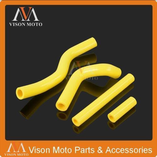 Silicone Radiator Coolant Hose For Suzuki RM125 01 02 03 04 05 06 07 08 MX Enduro Dirt Bike Racing Offroad Motorcycle