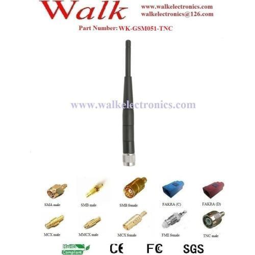 TNC male 3G GSM rubber Antenna foldable TNC antenna gprs gsm 3g swivel antenna