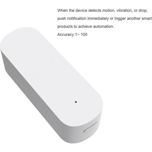 Zigbee Wireless Smart Vibration Sensor Intelligent Detection Alarm Home Security System SmartLife SmartThins Control