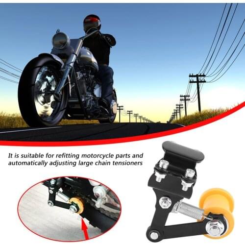 Universal Motorcycle Chain Tensioner Bolt-on Roller Automatic Adjustable Chain Adjuster Tensioning Tool