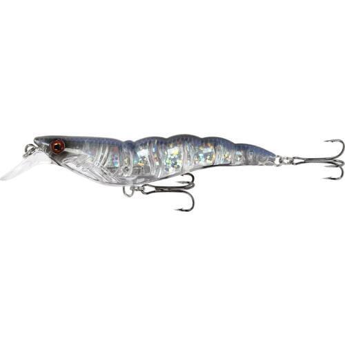Wokotip 13g 10cm Minnow Fishing Lures shrimp lure Floating Artificial Laser Fishing Wobblers Crank Bait Plastic Pesca
